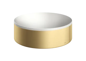 Axor Suite Washbasins 500 X 500 X 307mm Gold - Brushed