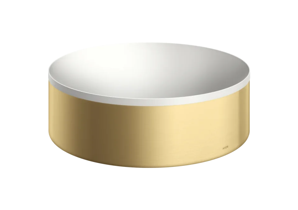 Axor Suite Washbasins 500 X 500 X 307mm Gold - Brushed product image - Image 1