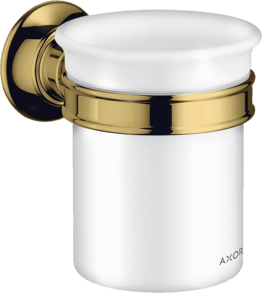 Axor Montreux Tooth Brush Tumbler 180 X 150 X 80mm Gold - Polished