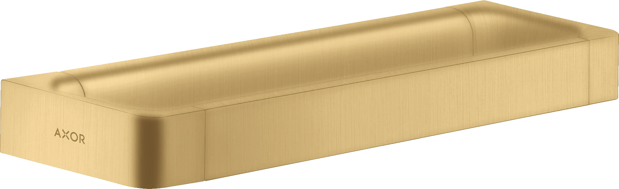 Axor Universal Softsquare Grab Rails 446 X 106 X 49mm Gold - Brushed