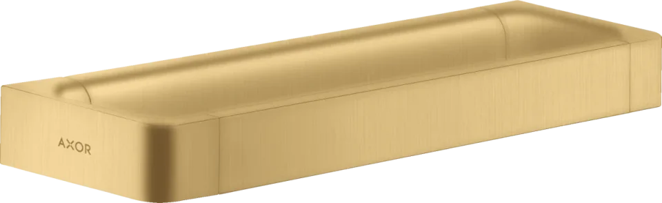 Axor Universal Softsquare Grab Rails 446 X 106 X 49mm Gold - Brushed product image - Image 1