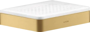 Axor Universal Softsquare Soap Dishes /-basket 210 X 182 X 135mm Gold - Brushed