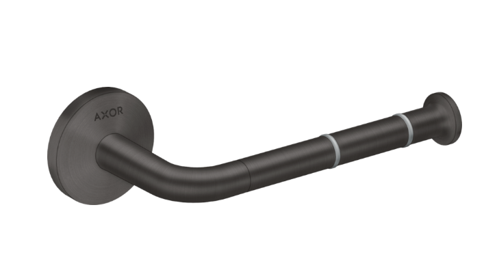 Axor Universal Circular Toilet Roll Holders 246 X 98 X 76mm Gunmetal/chrome - Brushed
