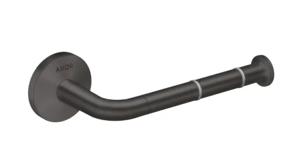 Axor Universal Circular Toilet Roll Holders 246 X 98 X 76mm Gunmetal/chrome - Brushed product image - Image 1