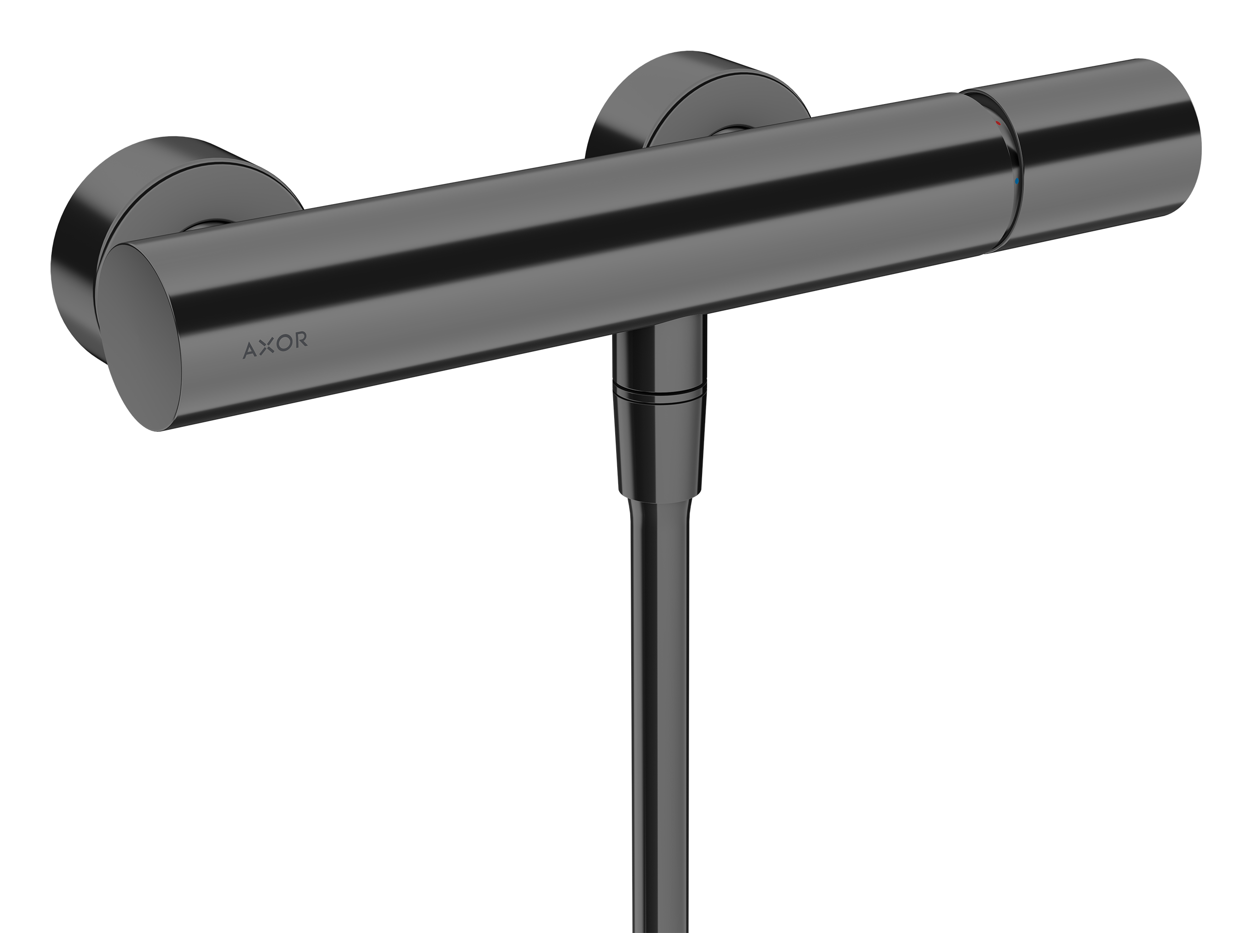 Axor Uno Shower Mixers Exposed 330 X 220 X 155mm Gunmetal/chrome - Polished