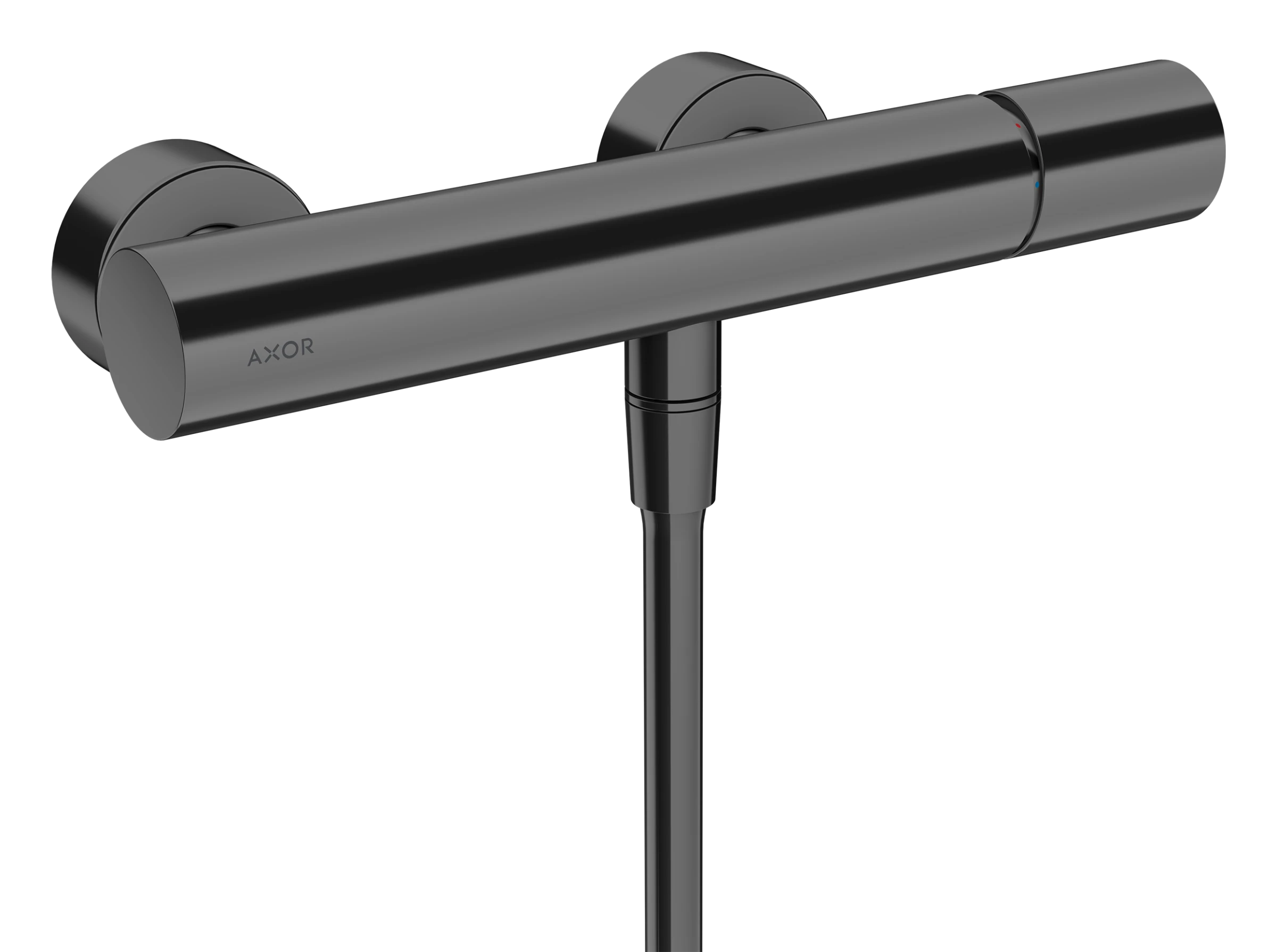 Axor Uno Shower Mixers Exposed 330 X 220 X 155mm Gunmetal/chrome - Polished