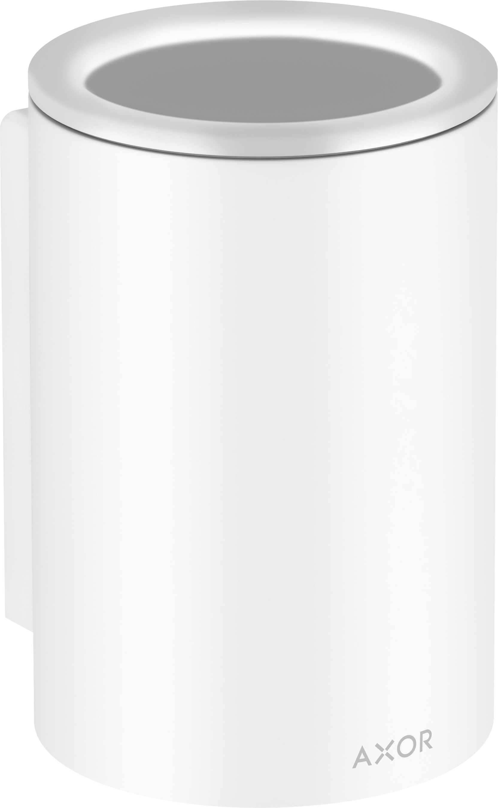 Axor Universal Circular Tooth Brush Tumbler 260 X 167 X 105mm White - Matt