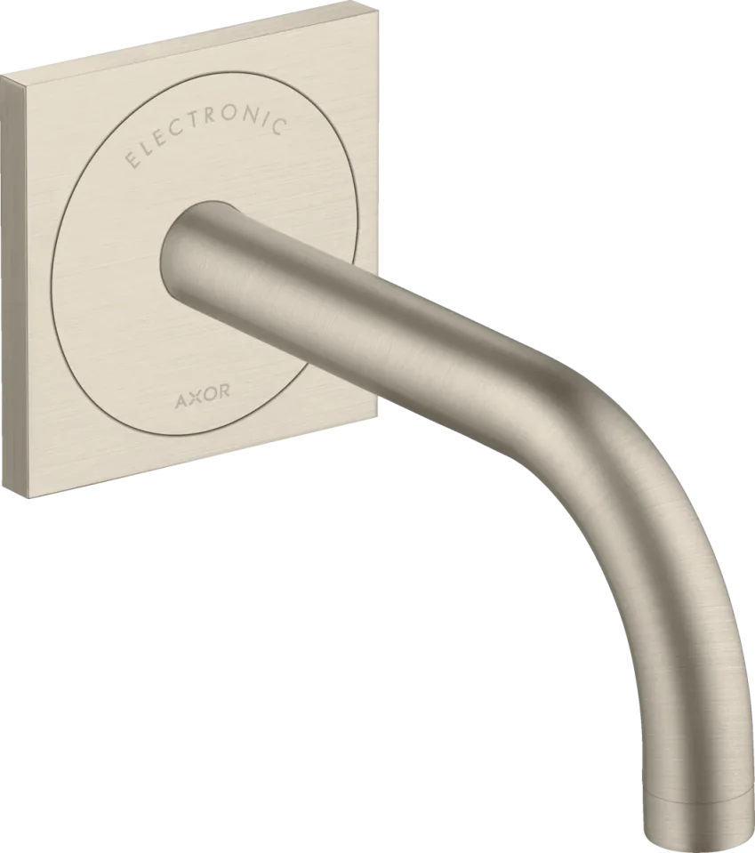 Axor Uno Electronic Taps 397 X 234 X 105mm Nickel - Brushed product image - Image 1