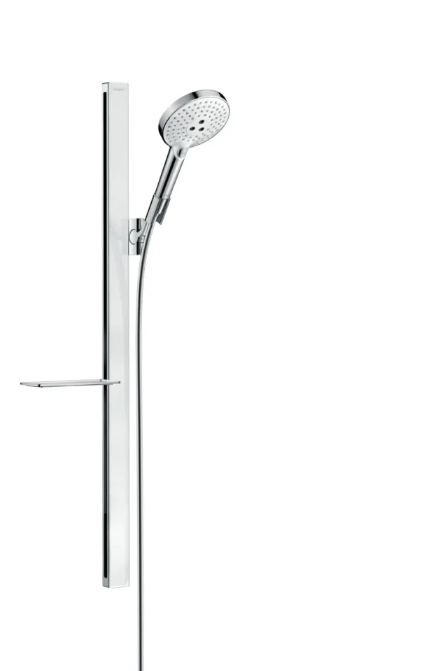 Hansgrohe Raindance Select S Shower Rail Sets 1066 X 198 X 67mm White/chrome product image - Image 1