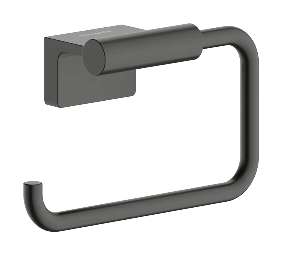 Hansgrohe Addstoris S Toilet Roll Holders 192 X 98 X 60mm Gunmetal/chrome - Brushed product image - Image 1
