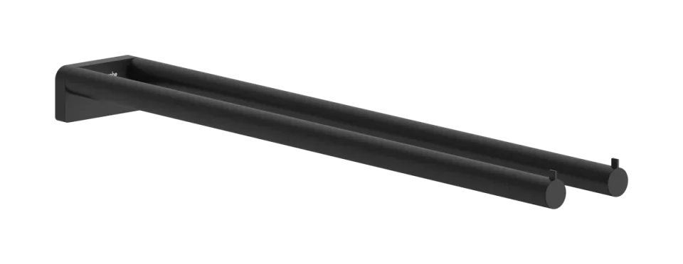 Hansgrohe Addstoris S Towel Holder 495 X 50 X 77mm Black - Matt product image - Image 1