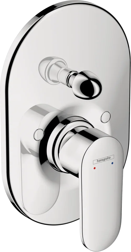 Hansgrohe Vernis Blend Bath Mixers Concealed 230 X 165 X 100mm Chrome product image - Image 1