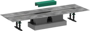 Hansgrohe Ubox Universal Concealed Basic Set Shower Wastes 983 X 155 X 132mm