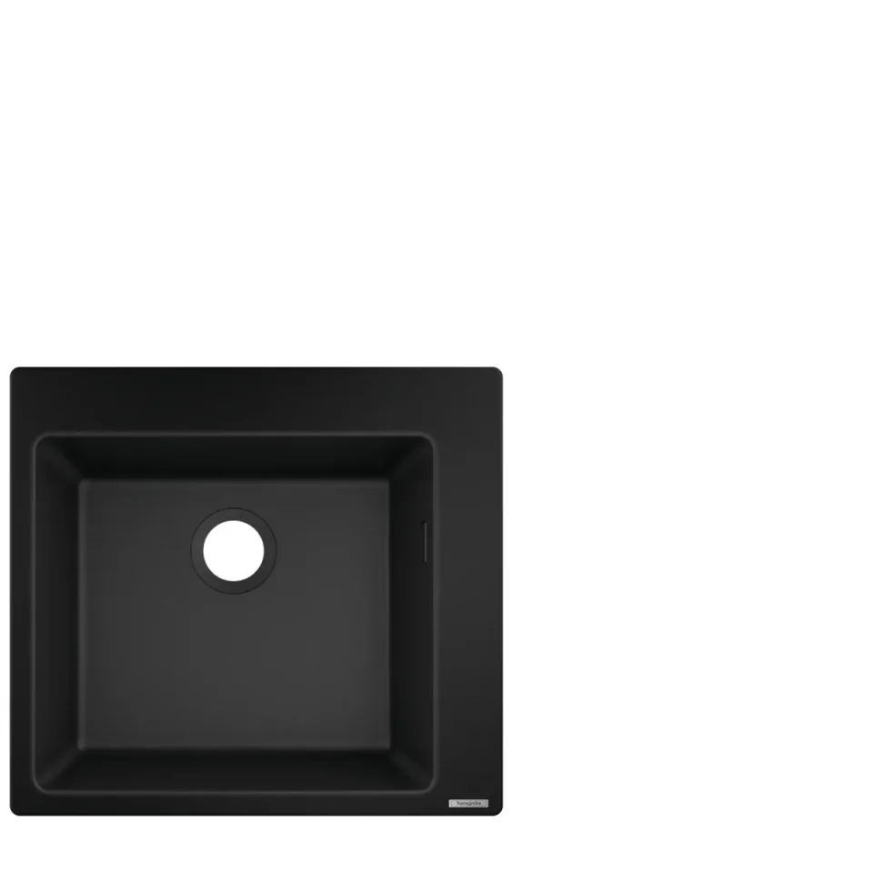 Hansgrohe S51 Sinks 720 X 560 X 315mm Black product image - Image 1