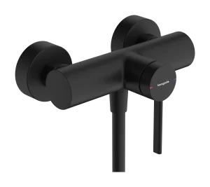 Hansgrohe Zesis S Shower Mixers Exposed 245 X 200 X 155mm Black - Matt