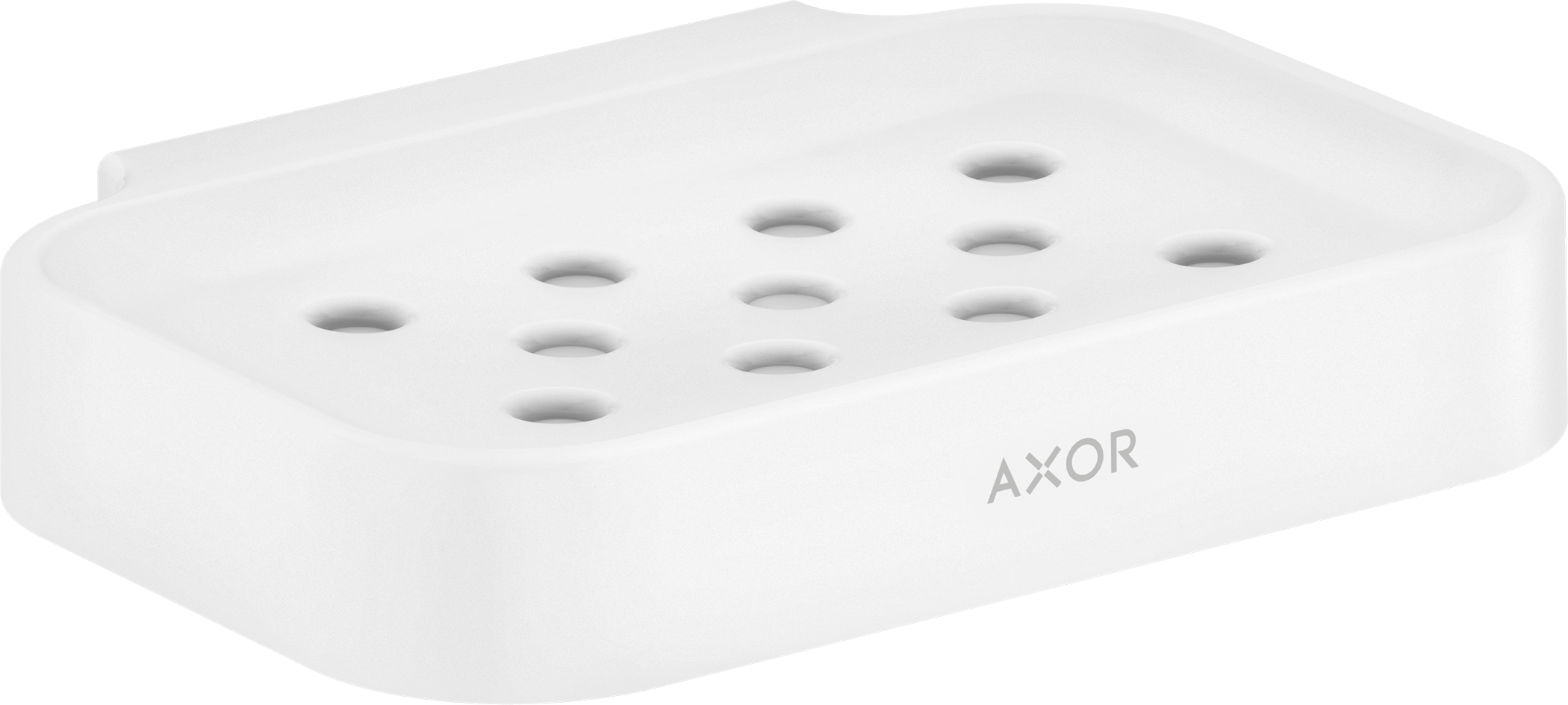 Axor Universal Circular Soap Dishes /-basket 245 X 100 X 75mm White - Matt