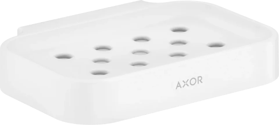 Axor Universal Circular Soap Dishes /-basket 245 X 100 X 75mm White - Matt product image - Image 1