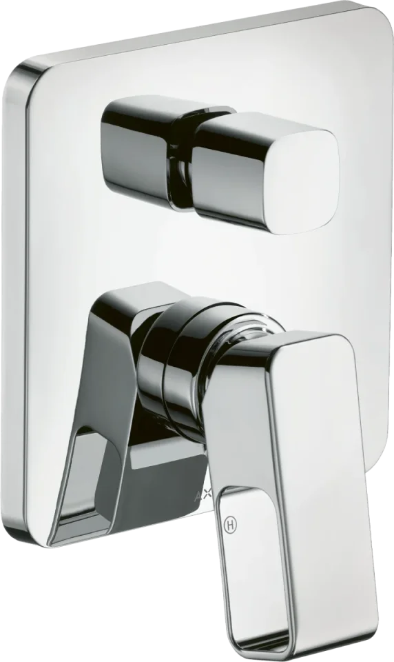 Axor Urquiola Bath Mixers Concealed 217 X 187 X 135mm Nickel - Brushed product image - Image 1