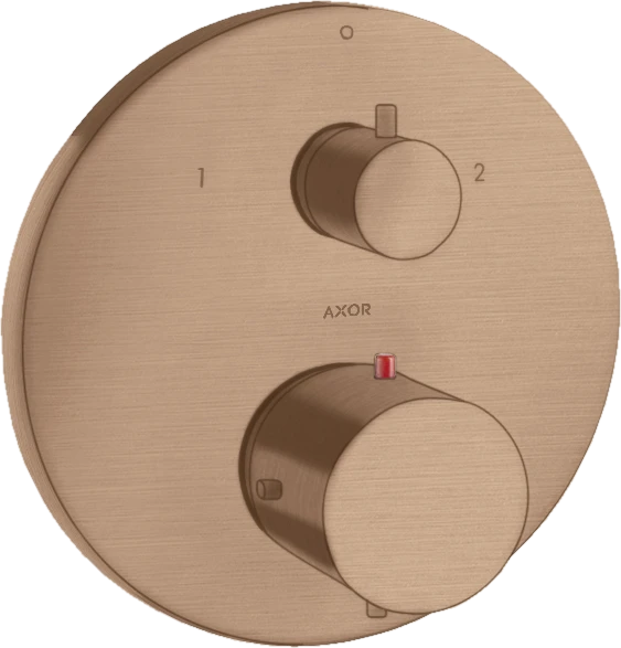Axor Starck Thermostatic Mixer For Concealed Installation With Shut-off / Diverter Valve
