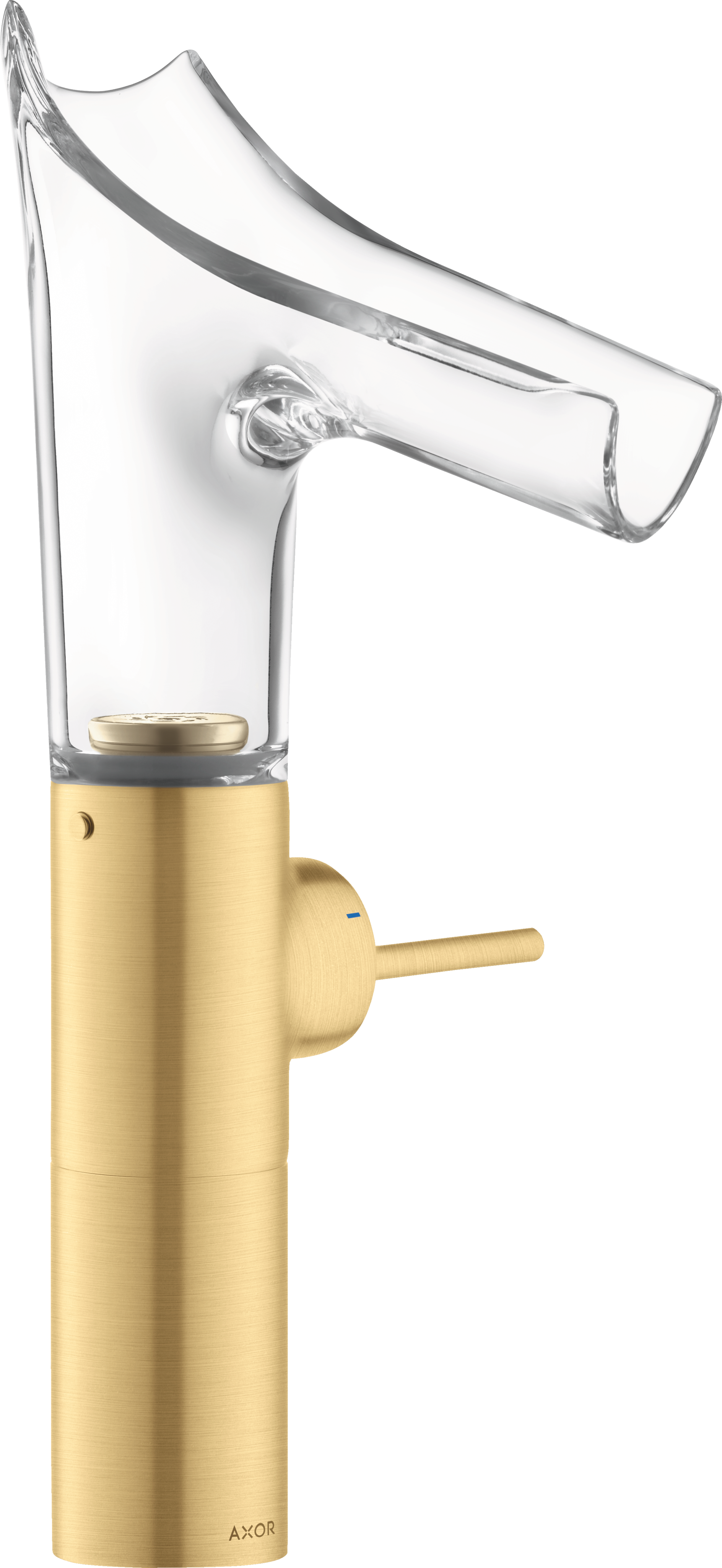 Axor Starck V Manual Mixers 400 X 280 X 164mm Gold - Brushed