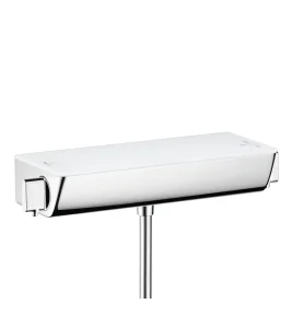 Hansgrohe Ecostat Select Thermostatic Shower Mixer Exposed 427 X 213 X 131mm White/chrome