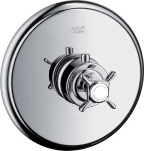 Axor Montreux Thermostatic Shower Mixer Concealed 217 X 187 X 135mm Nickel - Brushed