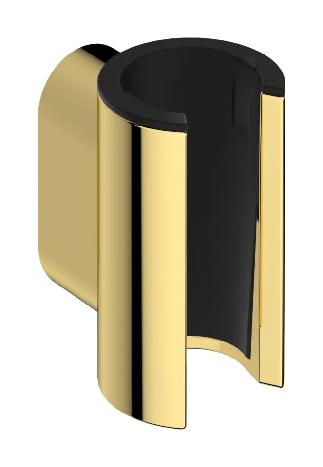 Hansgrohe Porter Fine Shower Support 66 X 65 X 61mm Gold - Polished product image - Image 1