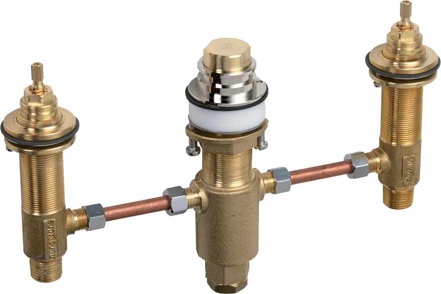 Axor Concealed Basic Set 3-/4- Hole Bath Mixers 301 X 292 X 136mm