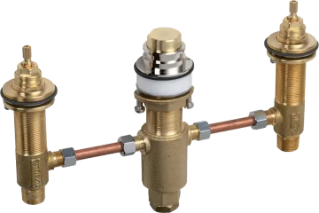 Axor Concealed Basic Set 3-/4- Hole Bath Mixers 301 X 292 X 136mm product image - Image 1
