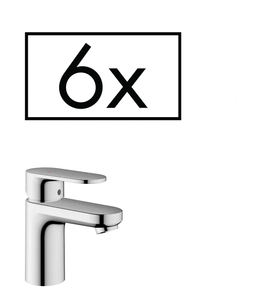 Hansgrohe Vernis Blend Manual Mixers 395 X 205 X 445mm Chrome