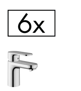 Hansgrohe Vernis Blend Manual Mixers 395 X 205 X 445mm Chrome