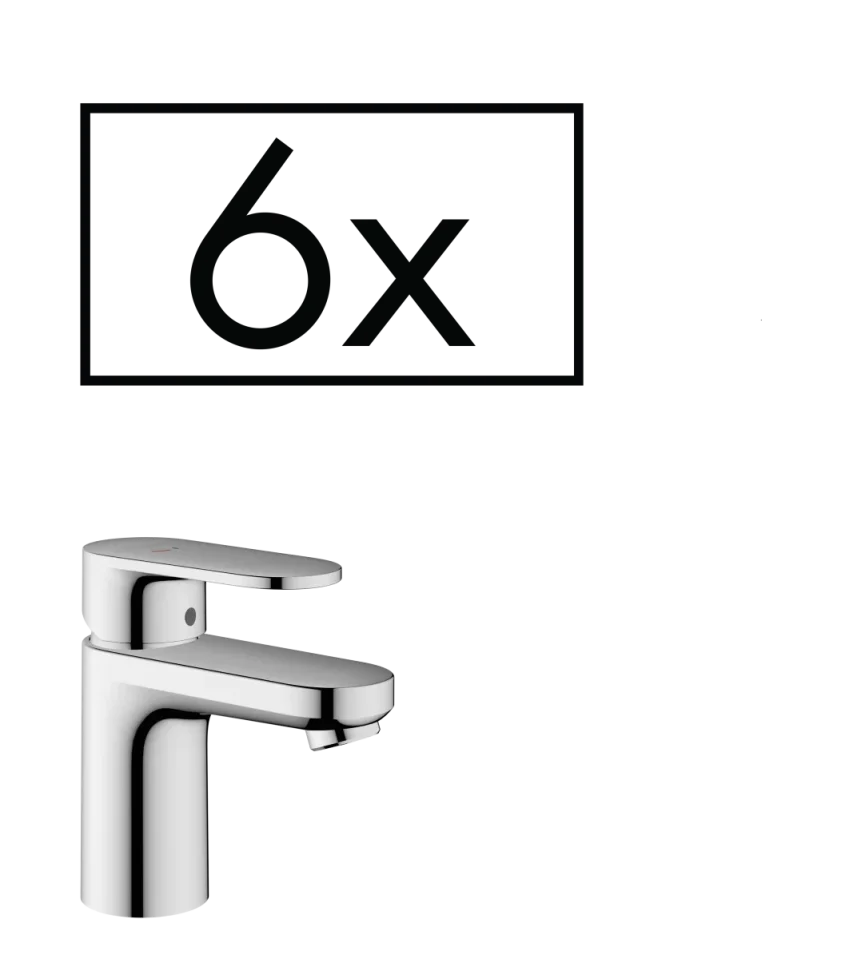 Hansgrohe Vernis Blend Manual Mixers 395 X 205 X 445mm Chrome product image - Image 1