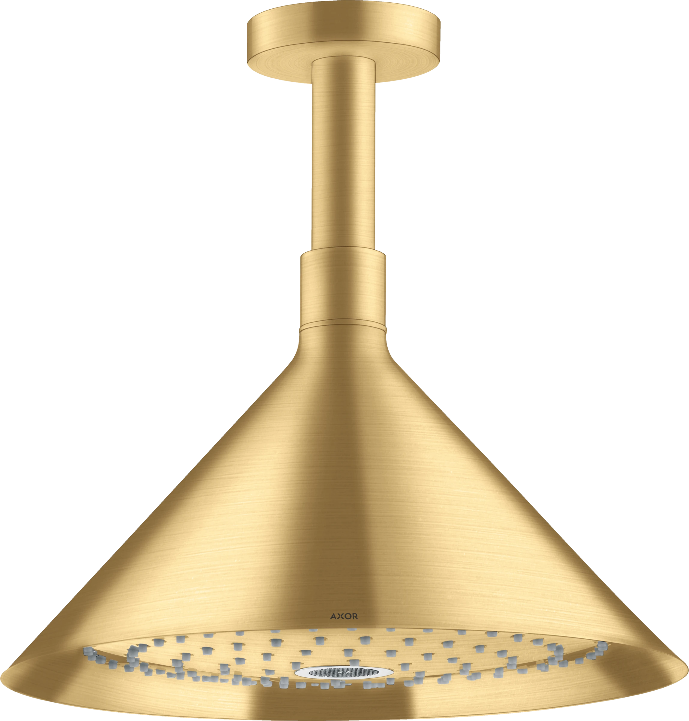 Axor Showers/front Overhead Showers 349 X 349 X 192mm Gold - Brushed