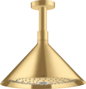 Axor Showers/front Overhead Showers 349 X 349 X 192mm Gold - Brushed