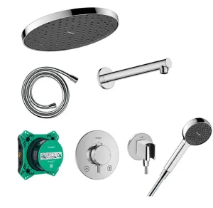 Hansgrohe Activera S Shower Combination 825 X 465 X 177mm Chrome