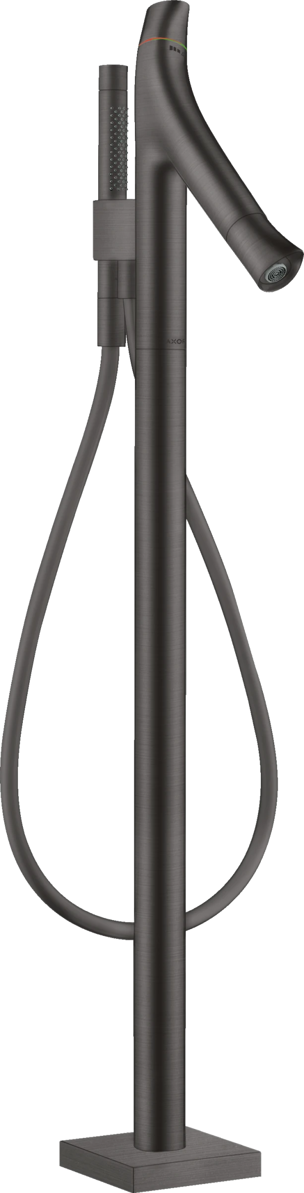 Axor Starck Organic Thermostatic Bath Filler Concealed 1170 X 360 X 220mm Gunmetal/chrome - Brushed