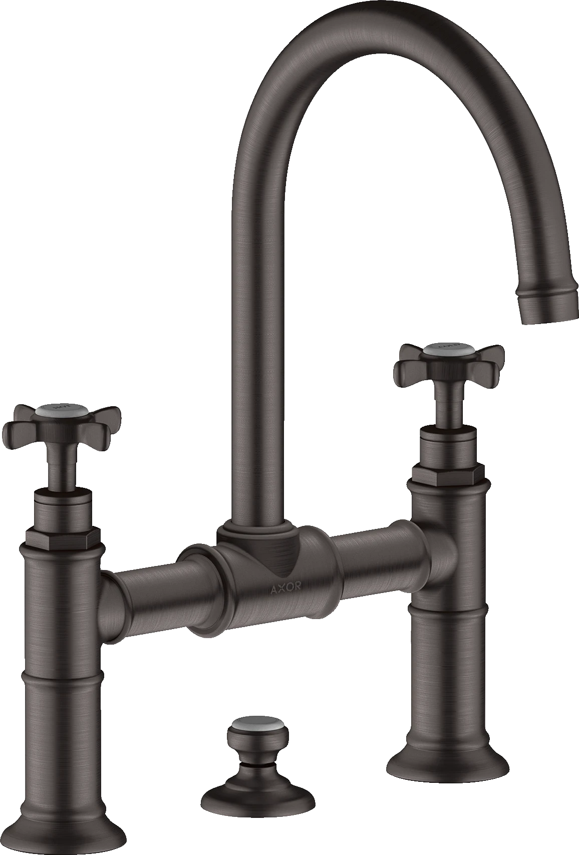 Axor Montreux 2-handle Basin Mixer 220 With Cross Handles And Pop-up Waste