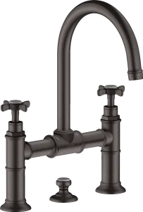 Axor Montreux 2-handle Basin Mixer 220 With Cross Handles And Pop-up Waste