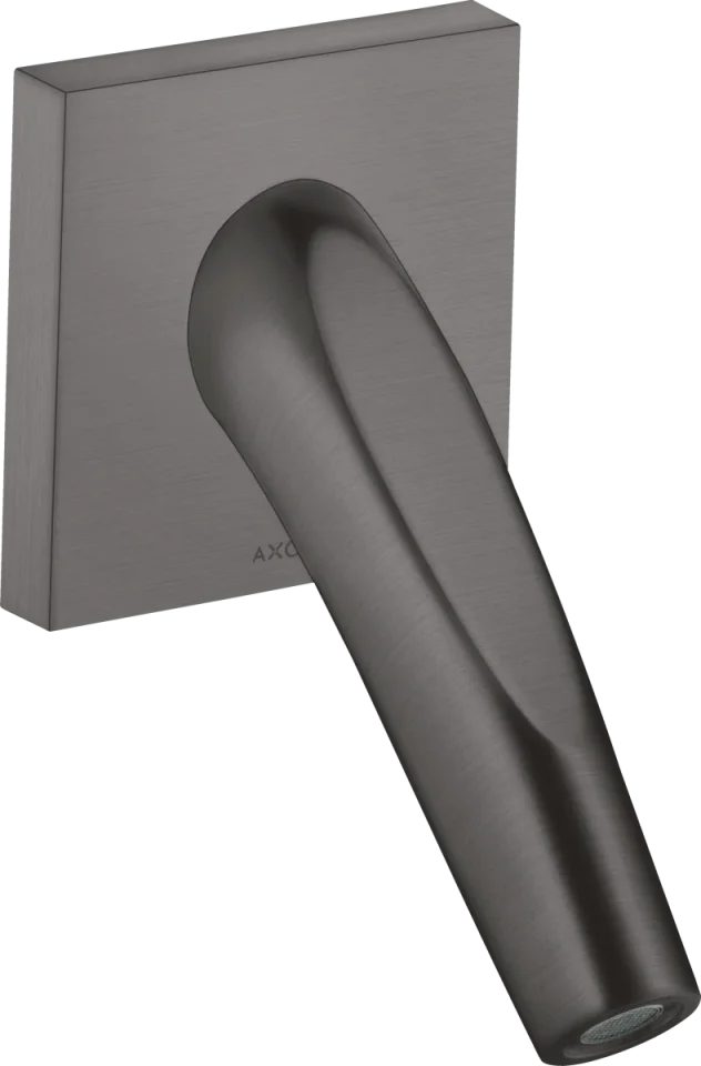 Axor Starck Organic Bath Fillers 220 X 187 X 135mm Gunmetal/chrome - Brushed product image - Image 1