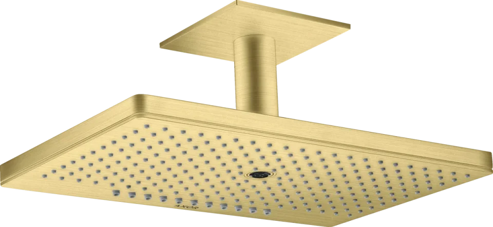 Axor Showersolutions Overhead Showers 575 X 380 X 202mm Brass - Brushed product image - Image 1