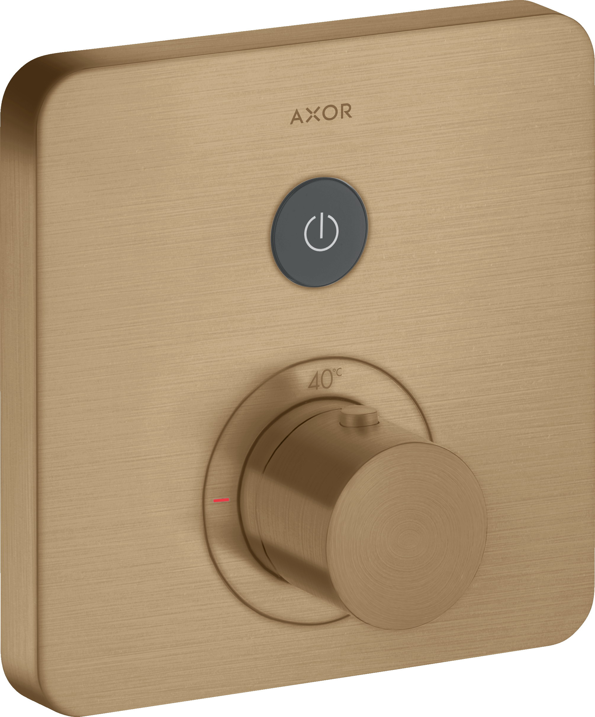 Axor Showerselect Thermostatic Shower Mixer Concealed 222 X 181 X 131mm Bronze - Brushed