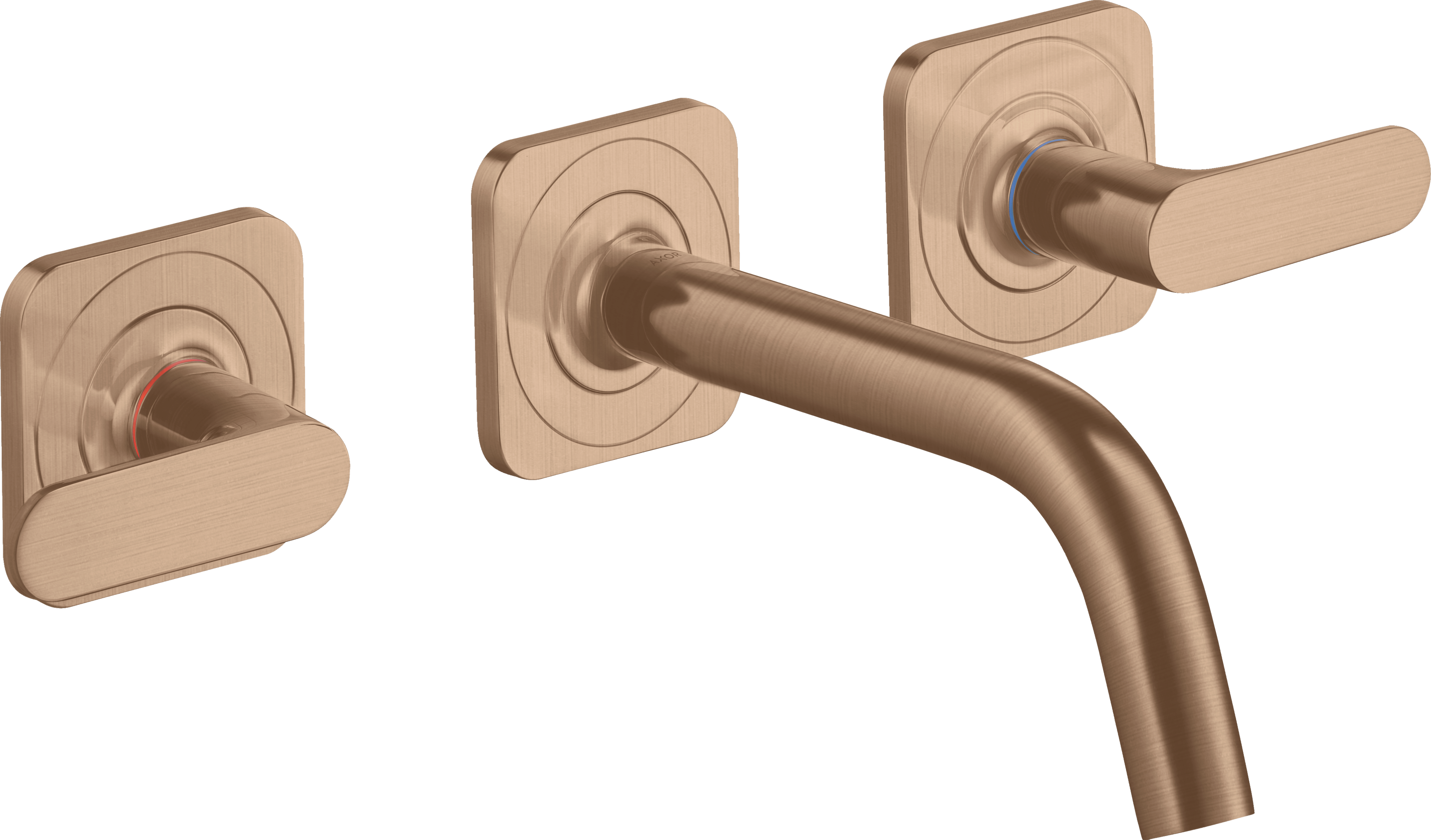Axor Citterio M Manual Mixers 259 X 239 X 90mm Rose Gold/gold - Brushed
