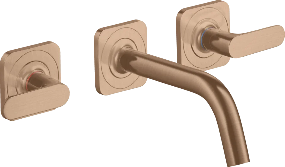 Axor Citterio M Manual Mixers 259 X 239 X 90mm Rose Gold/gold - Brushed product image - Image 1