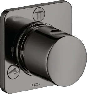 Axor Citterio M Manual Shut-off & Diverter Valves 250 X 230 X 70mm Gunmetal/chrome - Polished