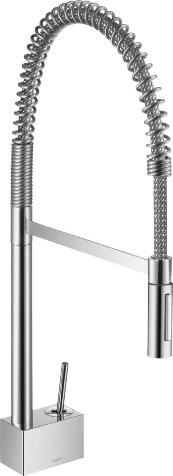 Axor Starck Manual Kitchen Mixers 550 X 315 X 100mm Gunmetal/chrome - Brushed product image - Image 1
