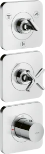 Axor Citterio E Thermostatic Shower Mixer Concealed 290 X 204 X 144mm Stainless Steel