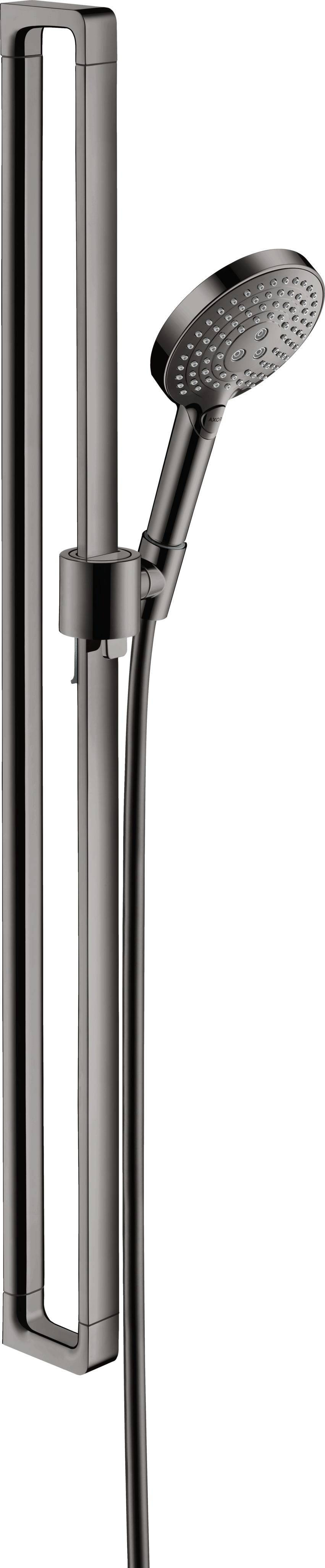 Axor Citterio E Shower Rail Sets 1050 X 215 X 80mm Gunmetal/chrome - Polished