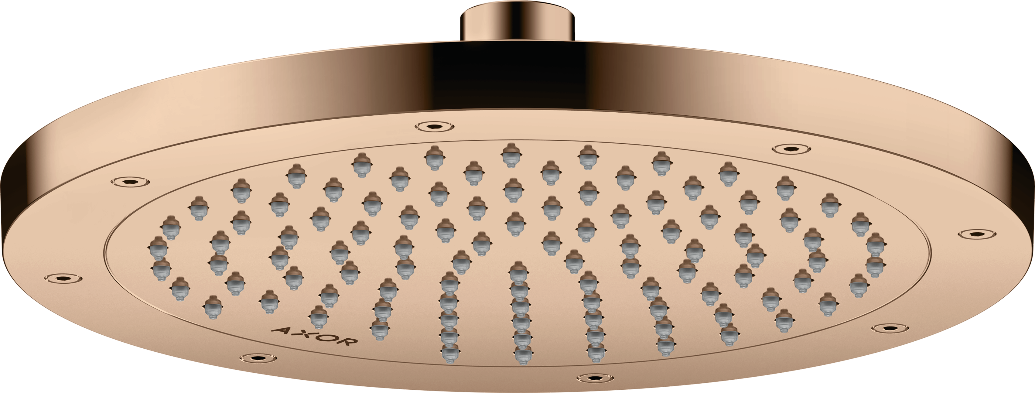 Axor Showersolutions Overhead Showers 283 X 265 X 91mm Rose Gold/gold - Polished