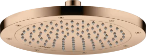 Axor Showersolutions Overhead Showers 283 X 265 X 91mm Rose Gold/gold - Polished