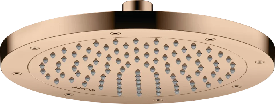 Axor Showersolutions Overhead Showers 283 X 265 X 91mm Rose Gold/gold - Polished product image - Image 1